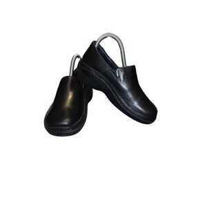 TIMBERLAND Black Leather PRO RENOVA Anti-Fatigue NURSES SHOES M#87588 Sz 5.5